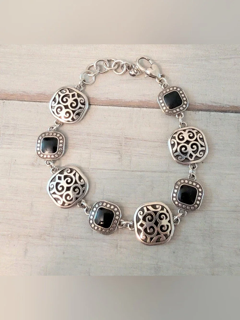 Brighton Shadow Play Bracelet Black
